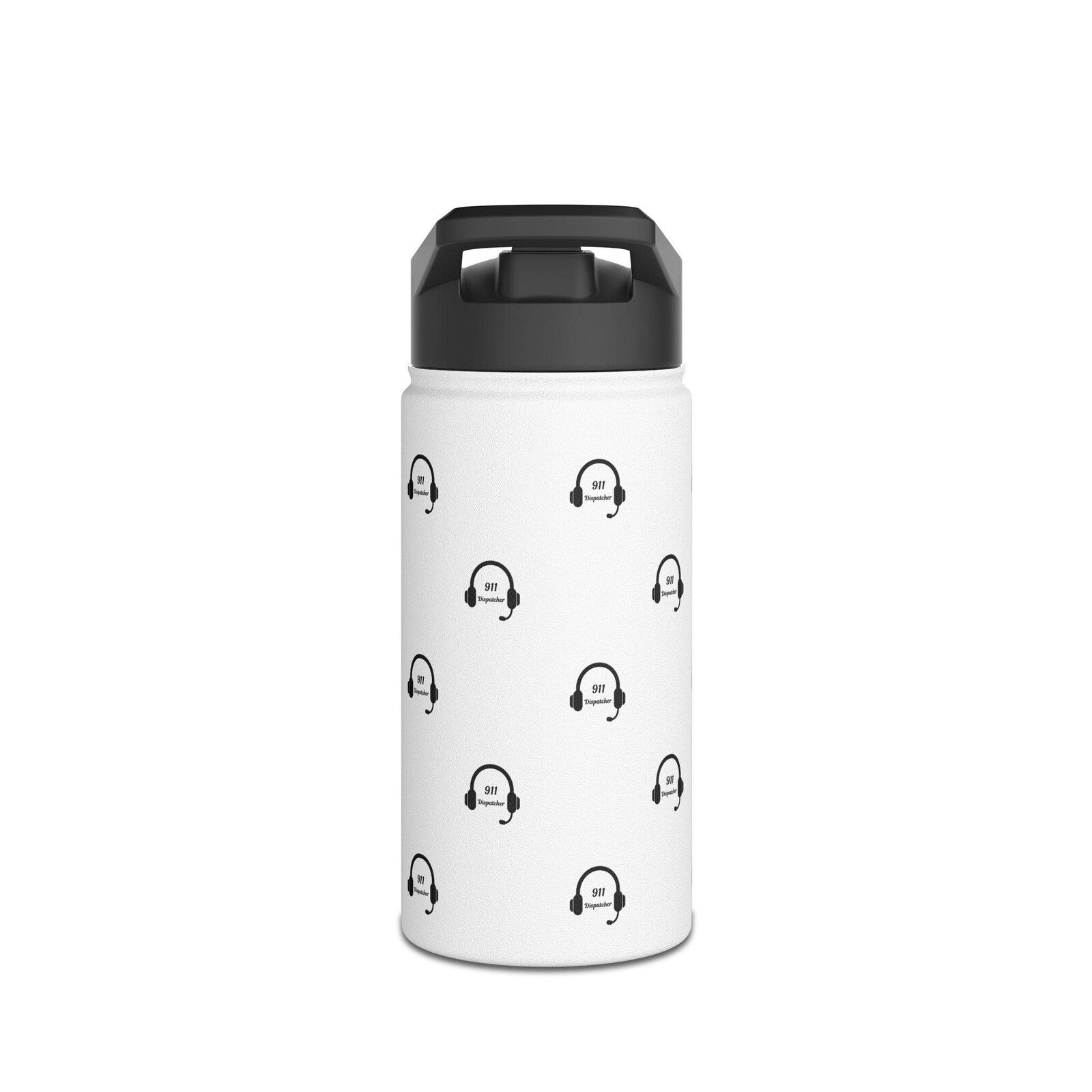 911 Dispatcher Stainless Steel Water Bottle, Standard Lid