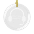What's your emergency glass ornament