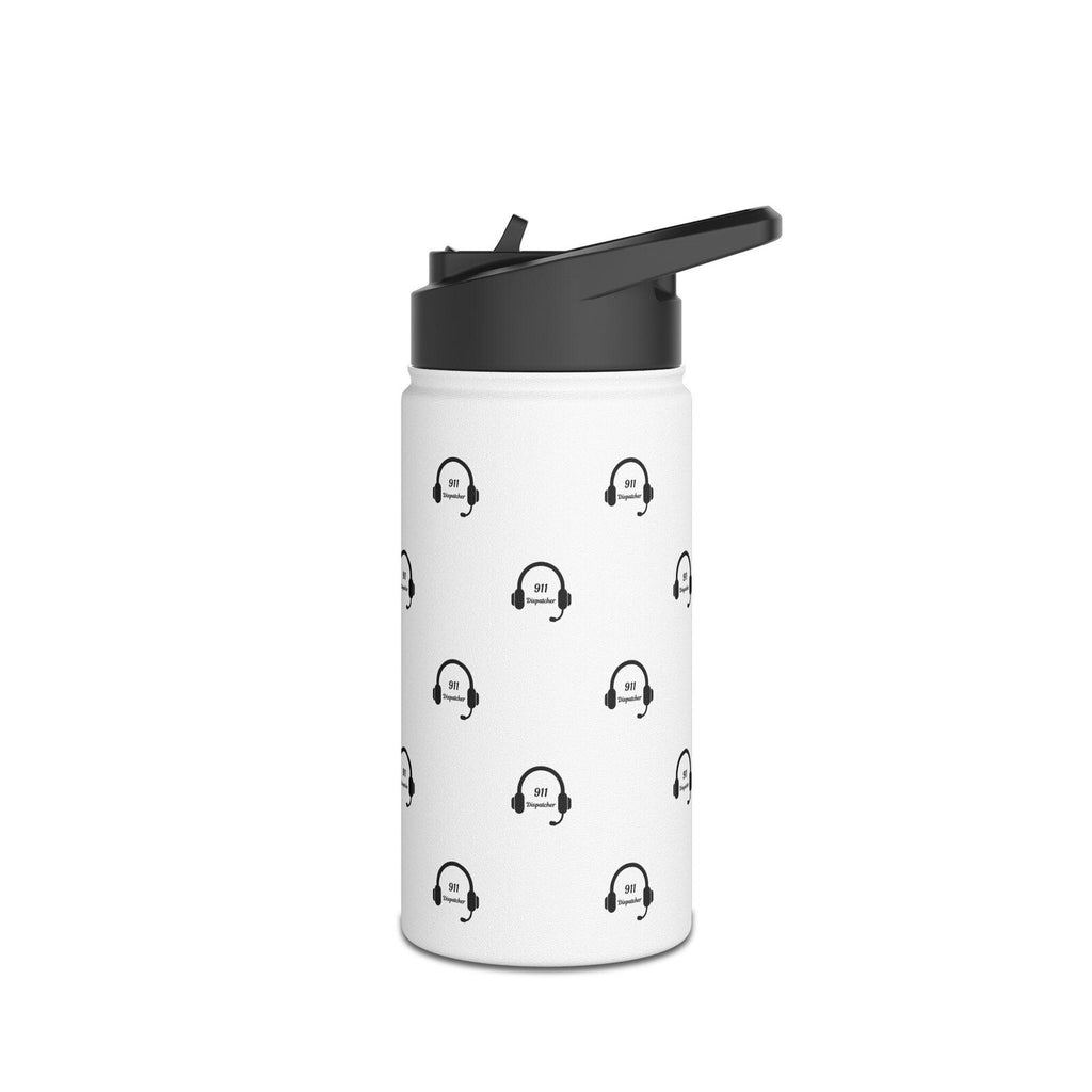 911 Dispatcher Stainless Steel Water Bottle, Standard Lid