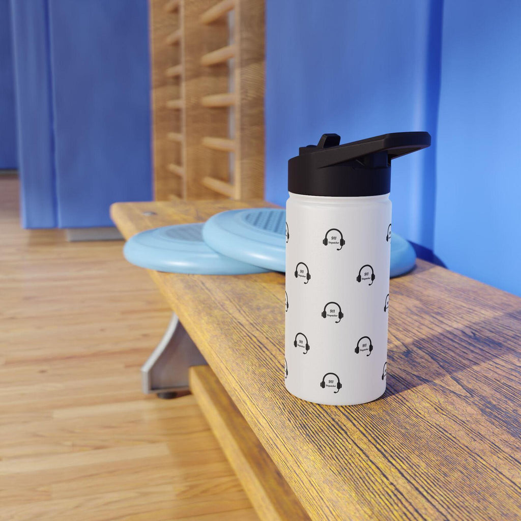 911 Dispatcher Stainless Steel Water Bottle, Standard Lid