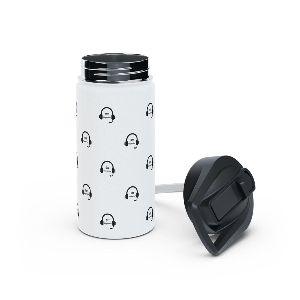 911 Dispatcher Stainless Steel Water Bottle, Standard Lid