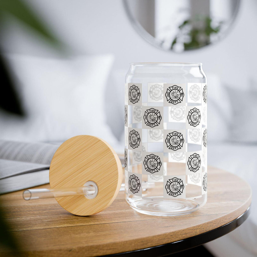 Fire Fighter Sipper Glass | 16oz